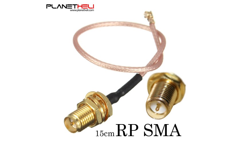 Pigtail Cable RP-SMA female adapter to U.FL IPX connectors RG178 15cm